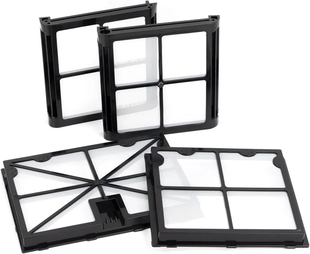 Ersatzfilter für Dolphin Poolreiniger, 4er-Set, passend für S50, S100, Active 10, T25, E10, Explorer E20, Nautilus CC, Echo
