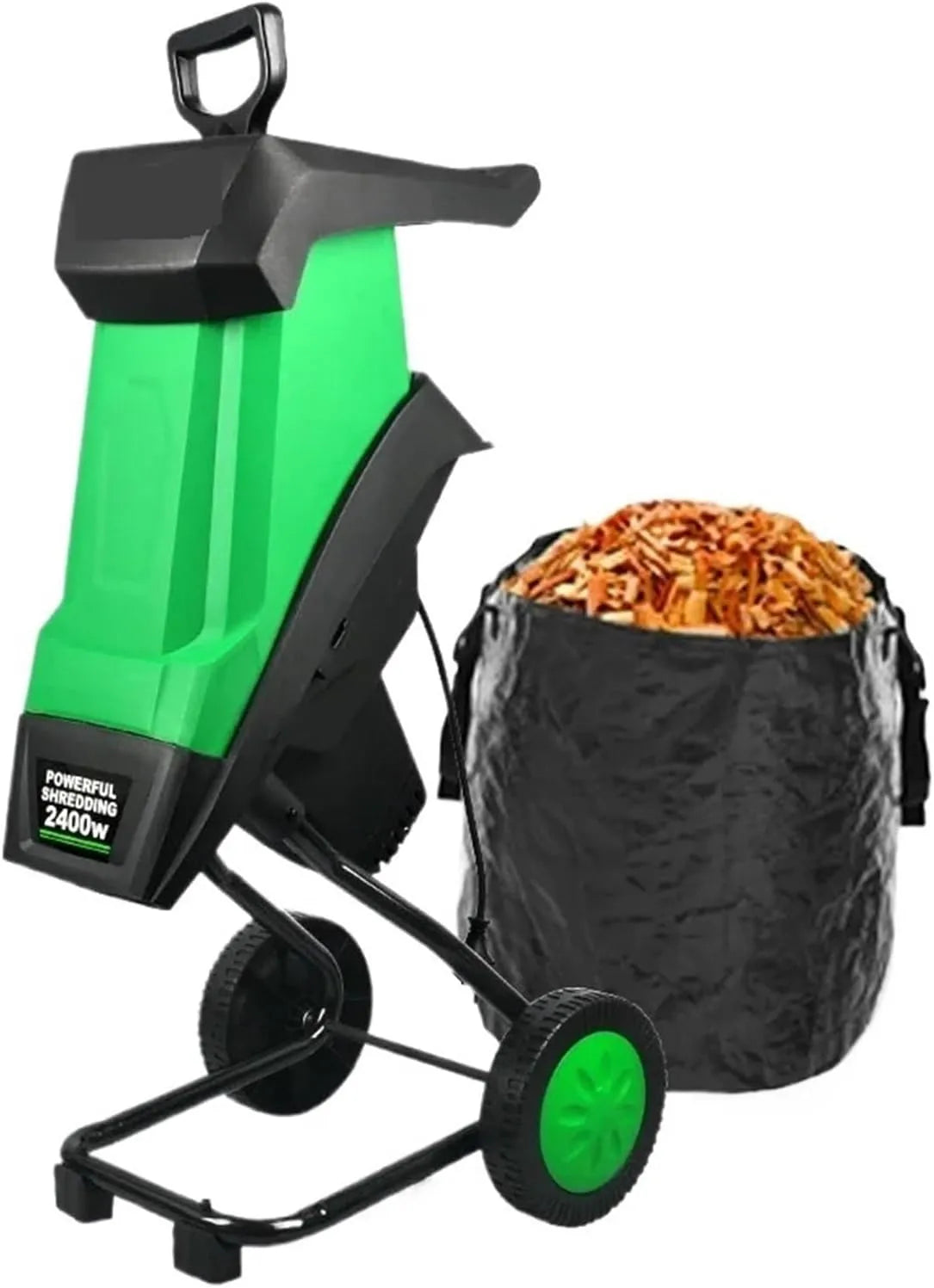 Gartenhäcksler, 30m, 50L, 2400W, für Holzbearbeitung