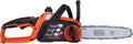 BLACK+DECKER 18V GKC1825L20-QW Kettensäge – Akku-Betrieb, aus Holz, 25 cm, für Holzbearbeitung, schwarz
