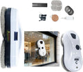 Hooha Fensterreinigungsroboter mit Sprühfunktion, 5600 Pa Saugkraft, 30ml Tank, elektrisch für Schaufenster