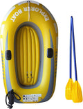 Aufblasbares Kajak für 1-2 Personen - Tragbares und Faltbares Angelboot für Wassersport