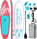 FEATH-R-LITE Aufblasbares SUP-Board mit Zubehör, rutschfestem Design für Erwachsene und Jugendliche