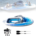 Schwimmende Insel-Luftmatratze für 6 Personen - Ideal für Camping und Partys am Wasser