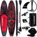 Premium aufblasbares SUP Board 320 cm mit Kajaksitz – Komplettes Set mit Pumpe, Paddel & Rucksack – Sicherer Stand für Erwachsene & Anfänger