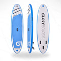 Aufblasbares SUP-Board bis 150 kg Tragkraft inkl. Carbonpaddel, Pumpe und Rucksack - Kajak-Option enthalten