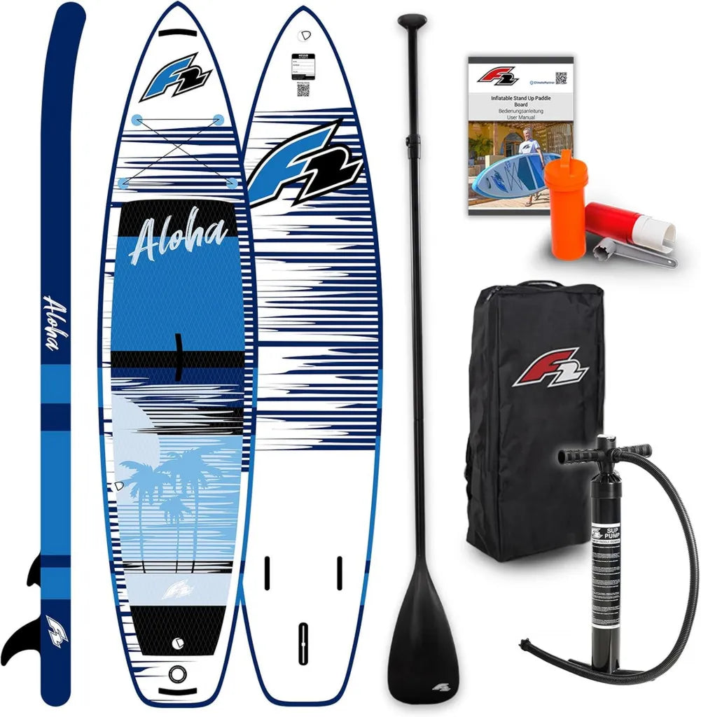 Aloha SUP-Paddle-Board von F2 - Auswahl an Größen in Blau