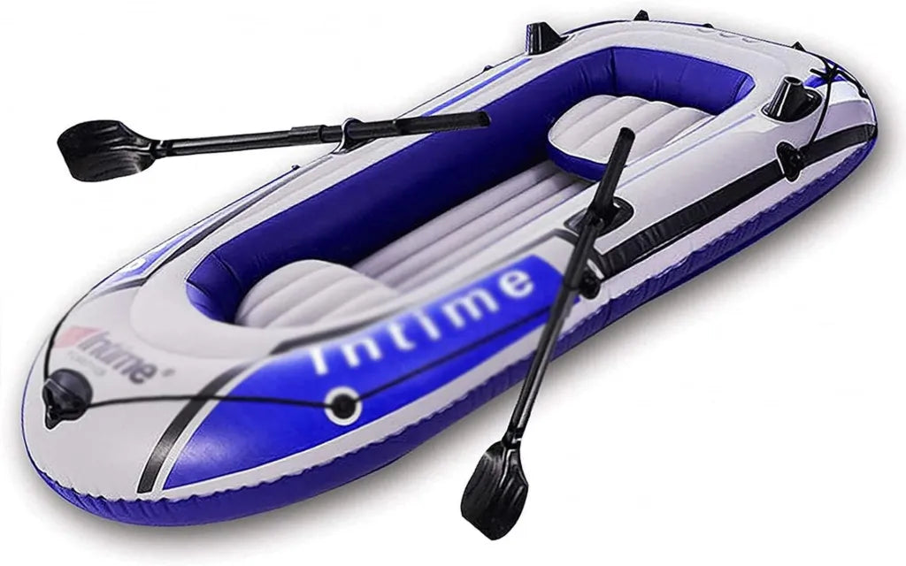 Robustes Schlauchboot Set für Erwachsene, inklusive Paddel und Luftpumpe