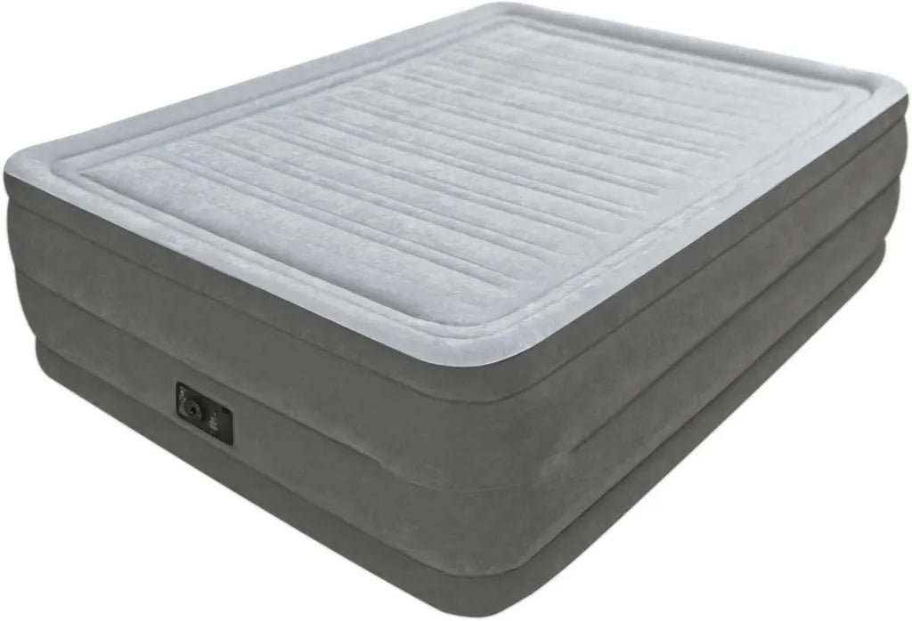 Intex Aufblasbares Bett Comfort-Plush mit 230 V Pumpe