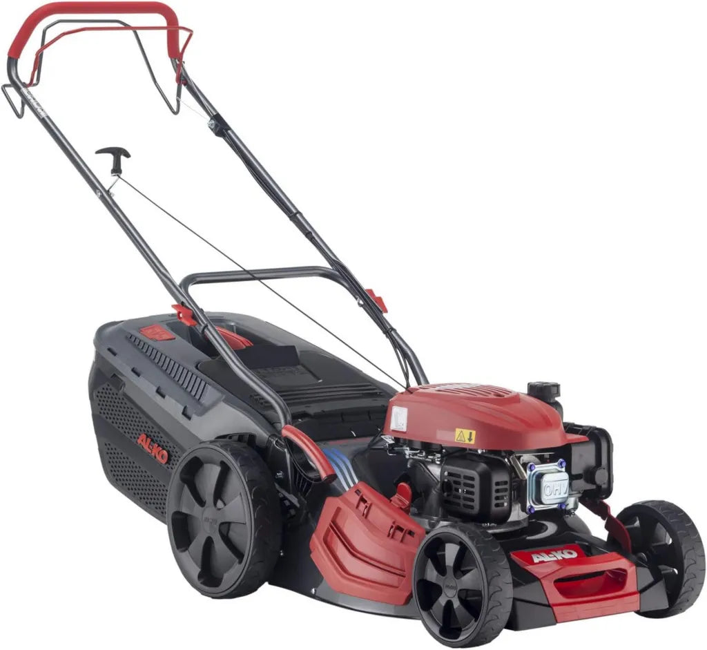 AL-KO Selbstfahrender Benzin-Rasenmäher 46 cm, 2.1 kW, Stahlgehäuse, Mulchen & Seitenauswurf