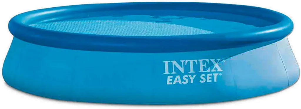 INTEX Aufblasbarer Rundpool 396 x 84 cm für Garten, 7.290 l Volumen, Geeignet für Kinder ab 6 Jahren