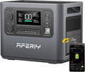 LiFePO4 Tragbare Powerstation und Solargenerator, 2048Wh, 2400W, 230V, Schnellladefunktion, für Camping und Wohnmobil