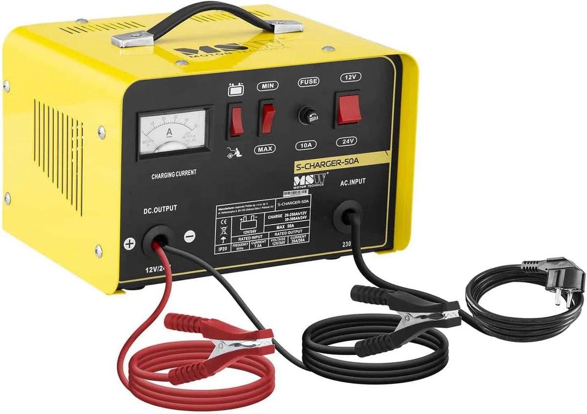 S-CHARGER-50A Auto-Starthilfe-Powerbank und Batterie-Booster, 300 Ah, 24 V, 30 A