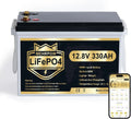 LiFePO4 LiFePO4-Batterie und Solar-Speicherbatterie, solarbetrieben, 330Ah, 4224Wh, 12V, 200A, mit BMS