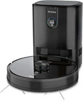 Trisa T-Bot Pro Saug- und Wischroboter, 360° Laser, App-Steuerung, ideal für Tierhaare, Teppiche & Hartböden, 120 Min Laufzeit, Auto-Entleerungsstation