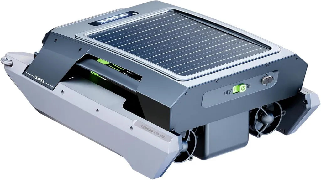 Solarbetriebener Pool-Oberflächenreiniger-Roboter mit intelligenter Hindernisvermeidung