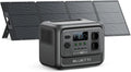 BLUETTI Elite 100 V2 mit Tragbare Powerstation und Solargenerator, solarbetrieben, 1024Wh, 200W, 1800W, für Camping und Wohnmobil