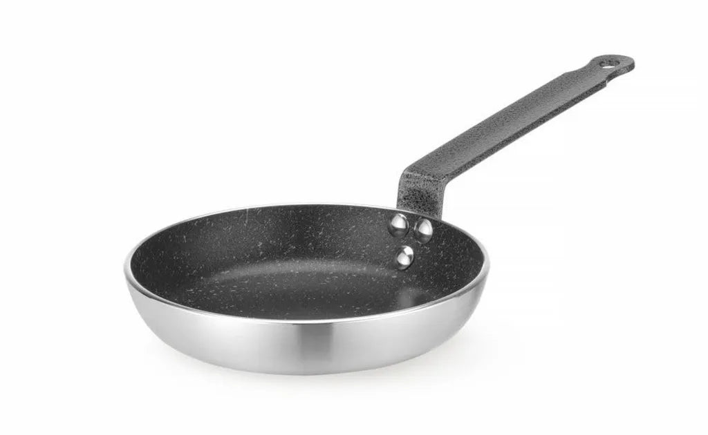 HENDI Aluminium-Bratpfanne mit Marmorbeschichtung, geeignet für alle Kochfelder und Backofen