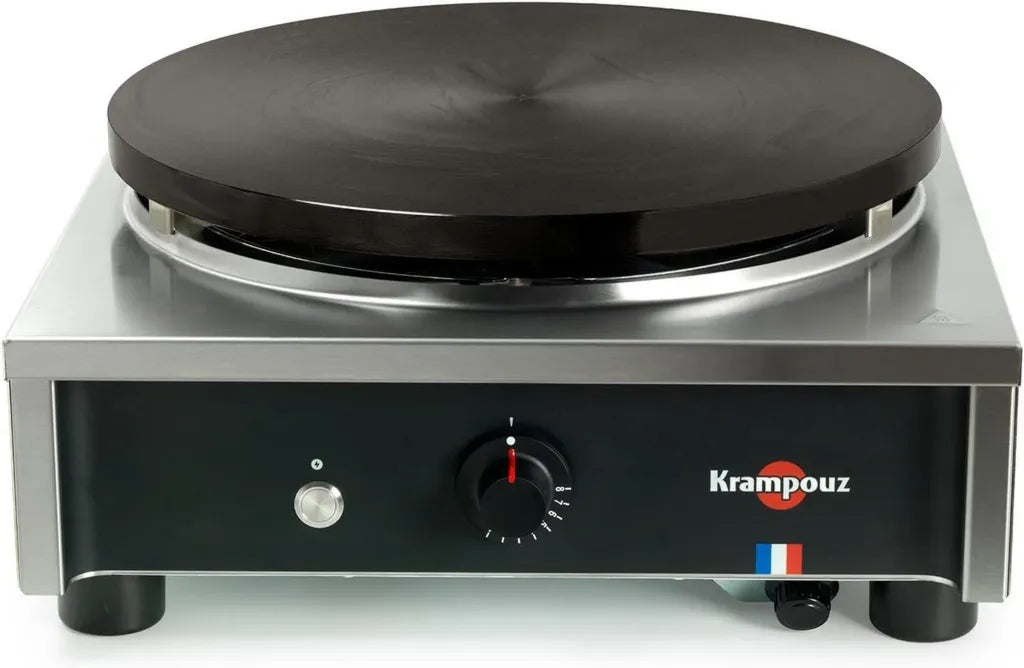 Krampouz Gas-Crepes-Maschine 40cm Eckig mit Batteriezündung