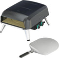 Tefal Jamie Oliver Gas-Pizzaofen mit 360° Pizzastein und Pizzaschaufel