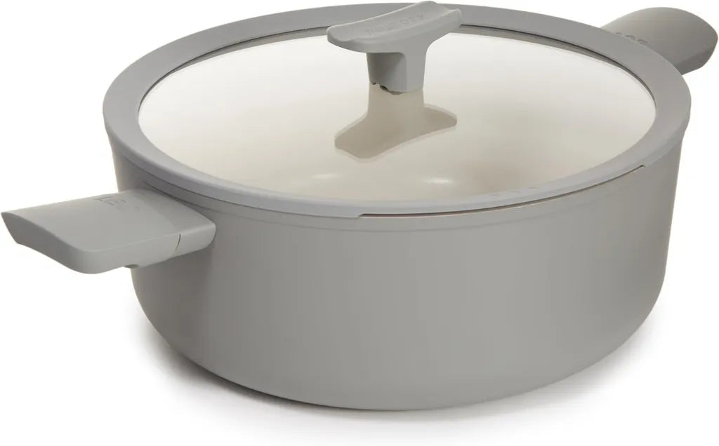 Berghoff Leo Balance großer Induktionstopf 28cm mit Deckel - Antihaftbeschichtet in Moonmist