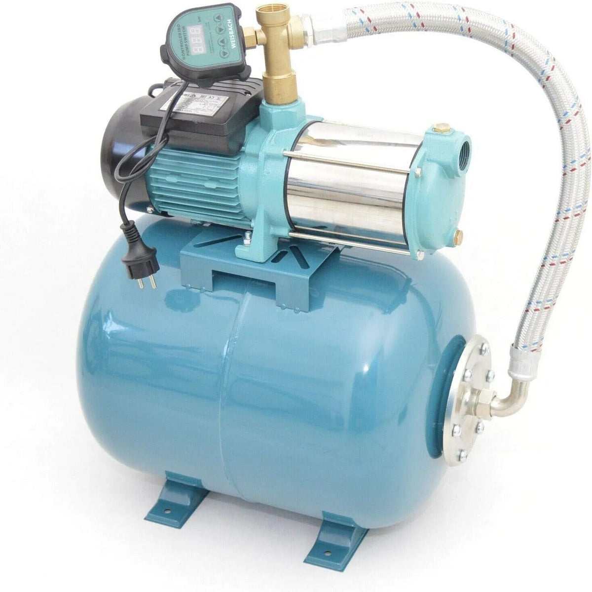 MHi1300 Hauswasserwerk und Garten-Druckpumpe, 6000l/h, 50 Liter