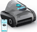 Kabelloser Poolroboter mit Hochleistungsmotor und App-Steuerung, 180 Min Laufzeit, Doppelfilter, für Boden und Wände bis 150 m²