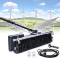 Effizienter Outdoor-Reinigungsroboter für Solaranlagen mit Teleskoparm und Lithium-Akku