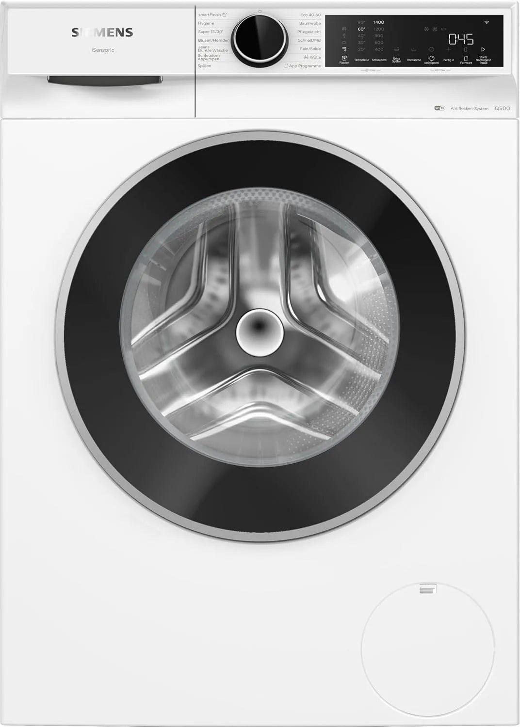 Waschmaschine iQ500 WG54J20K1, 10 kg, 1400 U/min, Frontlader, max. 1400 U/min