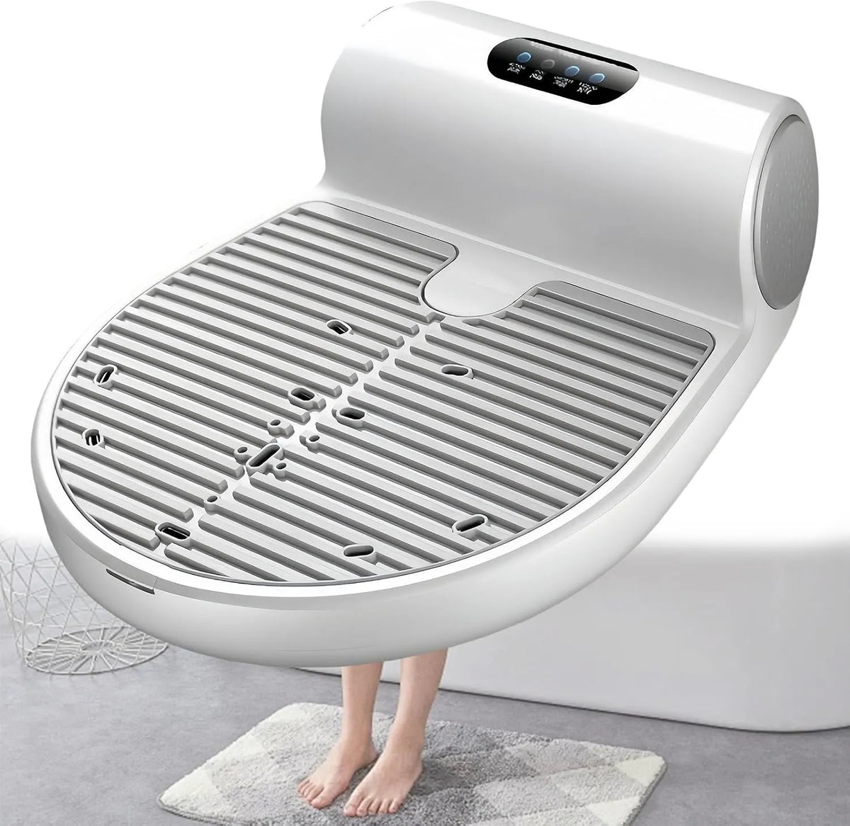 Wäschetrockner, 1350 W, tragbar, IP65, Led Bedienfeld, Wasserdichtem Design, Trockner, Dual Modus Heiß Und Kalt, Für Fußbad, Badezimmer