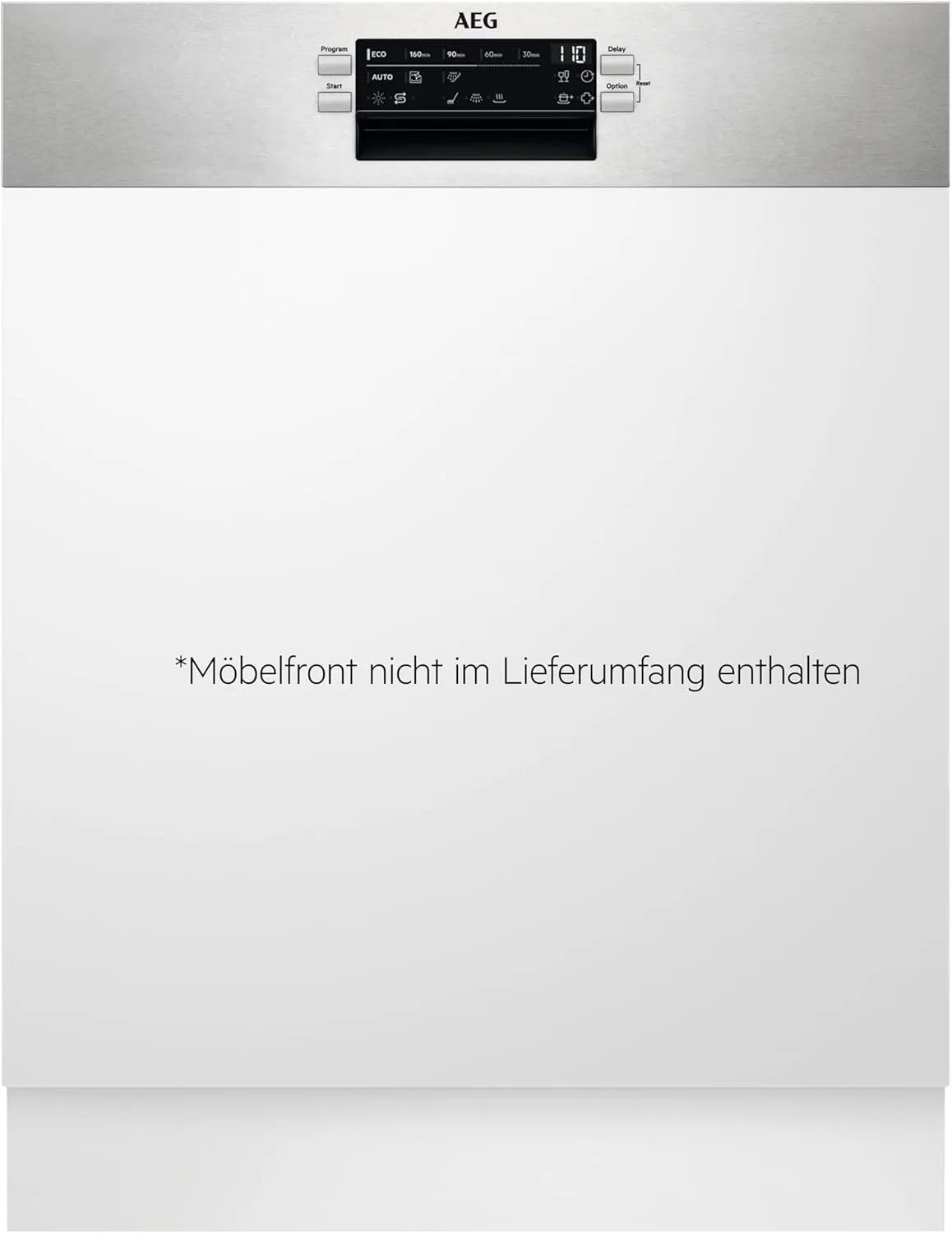 AEG Serie 6000 FEE6491AZM Geschirrspüler, 60cm, AEG FEE6491AZM Integrierter-Geschirrspüler, Serie 6000 mit SatelliteClean, AirDry - ideale