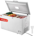 VEVOR 7-stufig Gefrierschrank, 345 L, freistehend, Gefrierfach, herausnehmbar, Tiefkühlschrank, 7-stufig Einstellbare Temperatur