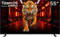 Samsung Elegance Smart TV, 55 Zoll, 3 HDMI, Fernseher, 4K UHD, Tizen OS, Triple-Tuner DVB-T2, S2, Dolby Audio, USB, WLAN, PVR-Aufnahme, 140 cm