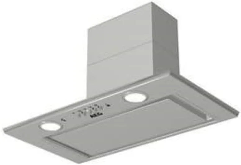 AEG DGE5661 Dunstabzugshaube, 90 cm, 545 m3/h, Küchenhaube, Abluft- und Umluftbetrieb, Touch-Bedienung, Schwarz, TouchControl, AEG DGE5661 HMEEK: A