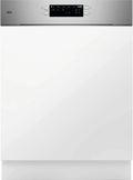 AEG GT620C2SCM Geschirrspüler, 60cm, 44 dB, Spülmaschine, 14 MG, AEG Teilintegrierter 6000 Geschirrspüler, kraftvolle Reinigung mit 3x besserer