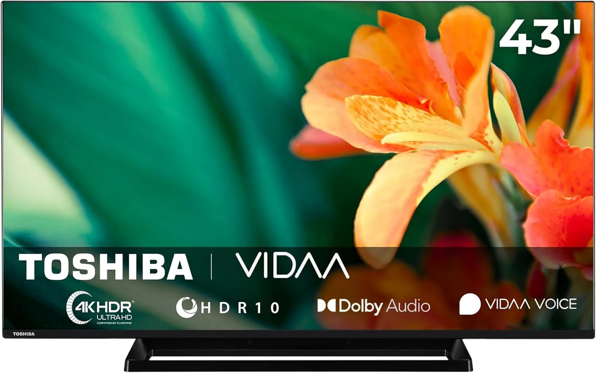 Toshiba 43UV3363DA Smart TV, 43 Zoll, Fernseher, 4K UHD