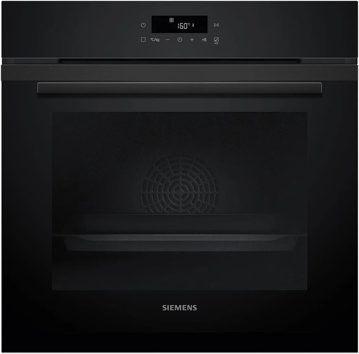 Siemens HB271ABB3 Backofen, Edelstahl, Schwarz, Siemens HB271ABB3 Pyrolyse Backofen Deep black inox