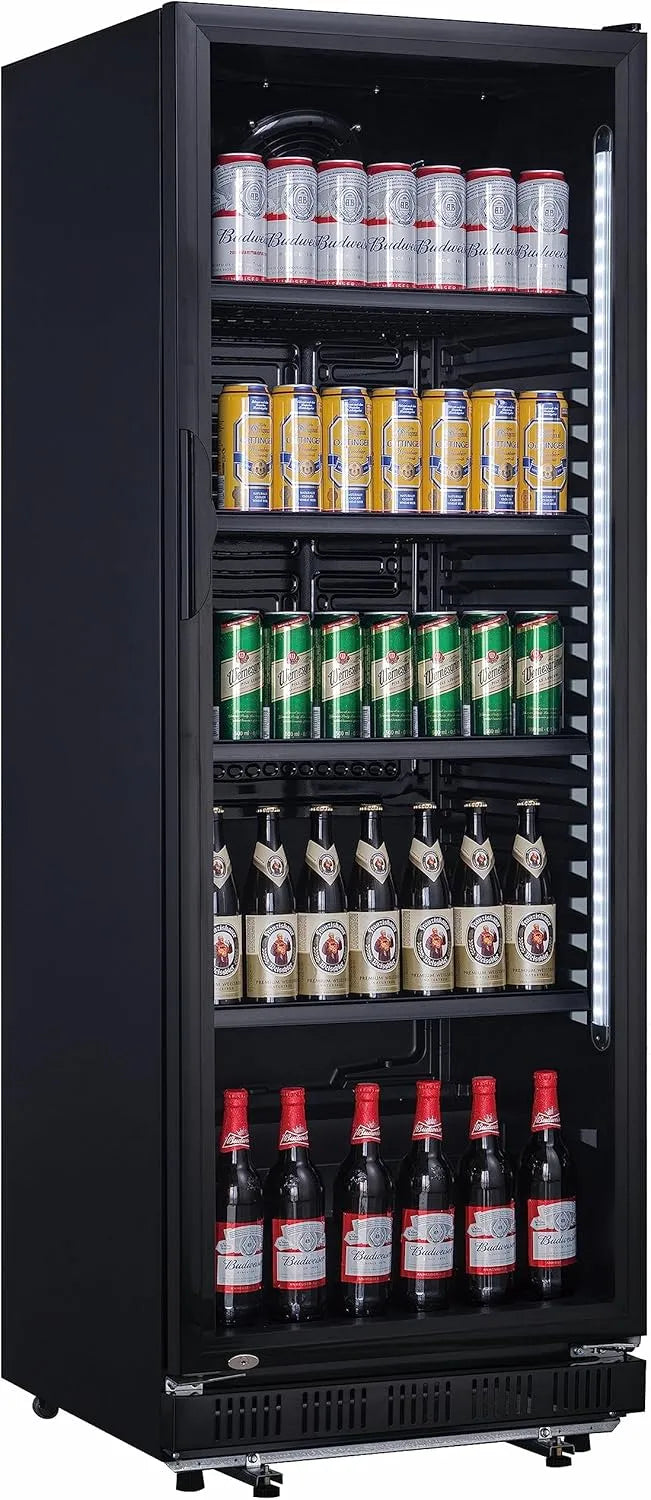 Kühlschrank, 360 L, Glas, Getränkekühlschrank 360 L mit Glastür