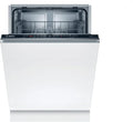 Bosch Serie 2 SBV2ITx22E Geschirrspüler, 60 cm, Home Connect, vollintegriert, leise, 5 cm Nischenhöhe, 92, 92 kWh, 100 Zyklen, 12 MGD, SuperSilence