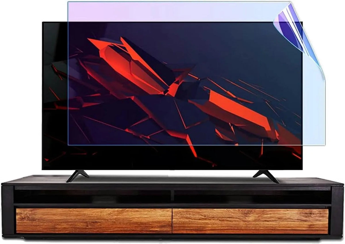 Smart TV, 70 Zoll, 1269 x 721 mm, 1269 × 721, Fernseher, 58 Zoll, Anti-Blaulicht-Filter, TV-Bildschirmschutz PET Anti-Fingerabdruck-Film