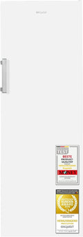 Exquisit GS5271-NF-H-040E Gefrierschrank, 204 L, No Frost, Gefrierfach, Tiefkühlschrank, Weiß