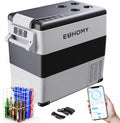 Elektrische Kühlbox, 49.4 L, 24 V, EUHOMY 12, 24V, tragbar, Outdoor, Gefrierfach, Auto, Camping, mobile Kühlbox, Reisen, Angeln