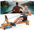 Rudergerät - klappbar, leiser Betrieb, für zuhause, 160 kg, Wenoker Wasser-Rudergerät