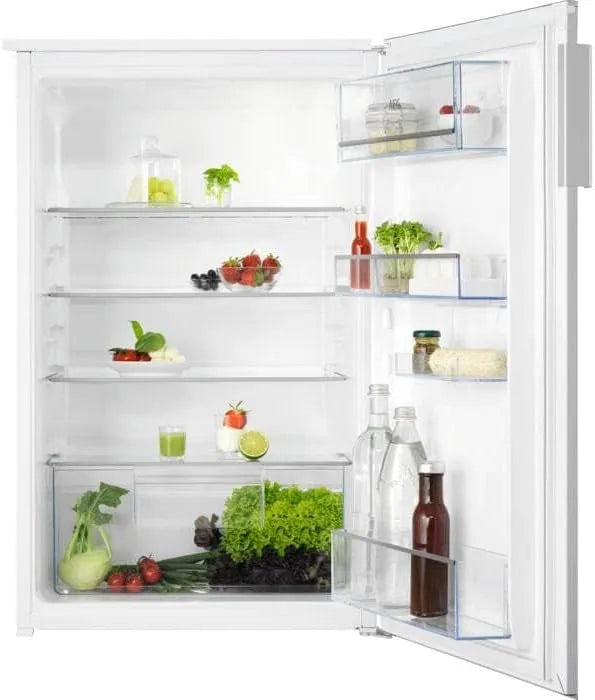 AEG OSK5O88EE Kühlschrank, 142 L, Einbau, LED-Beleuchtung, Nischenhöhe 88 cm, dekorfähig, Schlepptürtechnik
