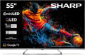 Google 55JP7765E Smart TV, 55 Zoll, Fernseher, 4K UHD, QLED
