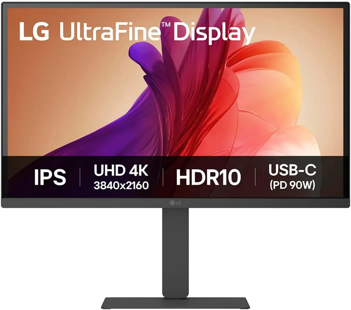 LG 27U730A-B.AEU Monitor, 27 Zoll, HDR, 4K UHD, IPS-Panel, USB, Schwarz, HDR10, 90W, LG UltrafineTM 27U730A-B.AEU
