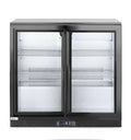 Kühlschrank 230V/160W, 198 L, 160 W, 0 bis 10 °C, 230 V, LED-Beleuchtung, 2 Temperaturzonen, 4 verstellbaren Regalböden, 900x520x, 865mm, automatische