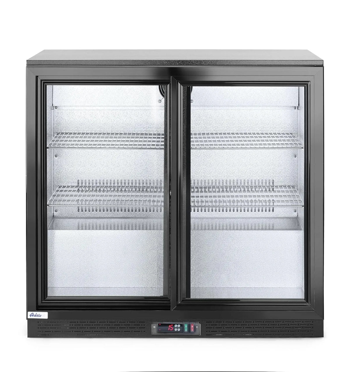 Kühlschrank 230V/160W, 198 L, 160 W, 0 bis 10 °C, 230 V, LED-Beleuchtung, 2 Temperaturzonen, 4 verstellbaren Regalböden, 900x520x, 865mm, automatische