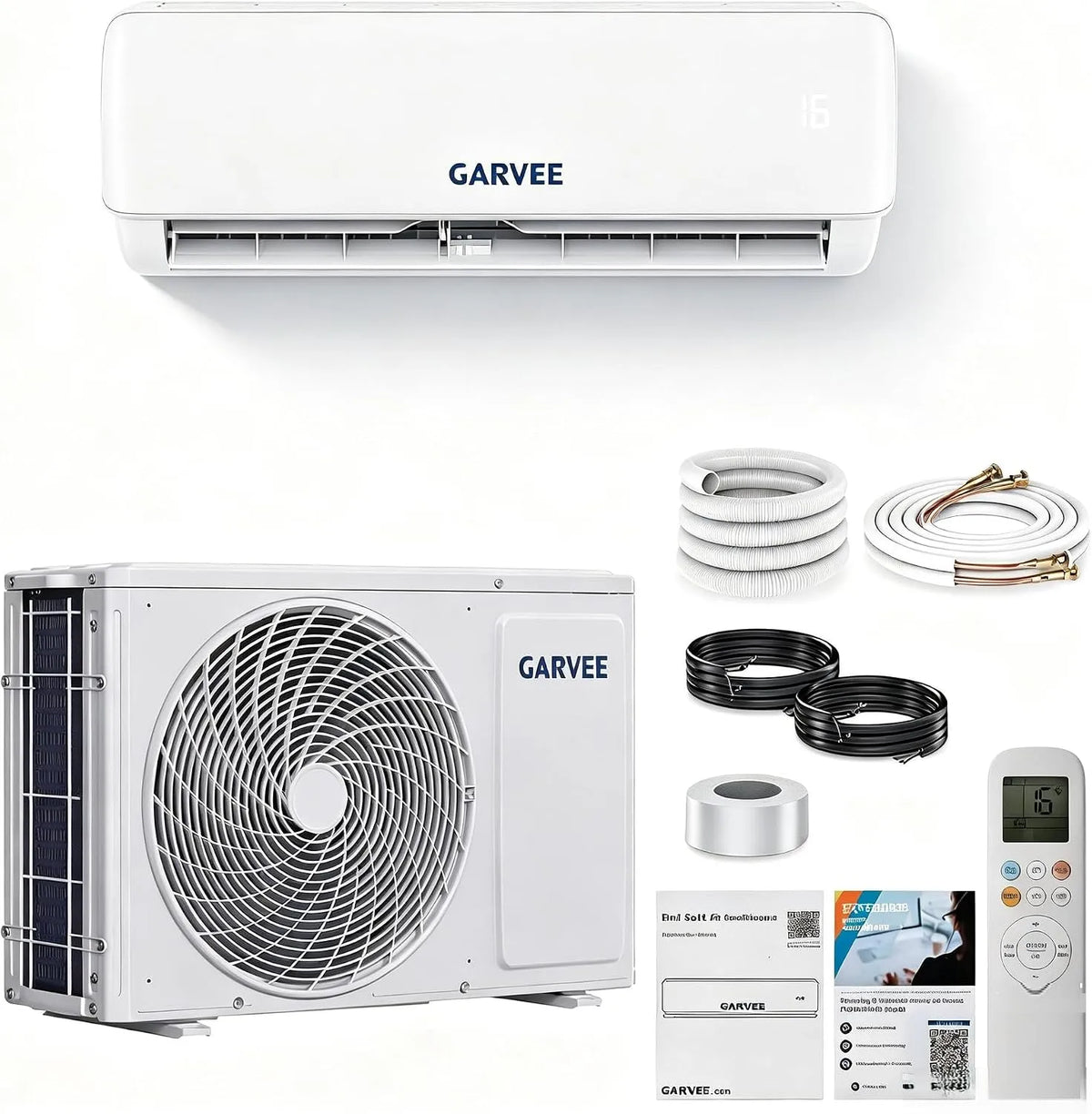 Klimaanlage, Split Klimaanlage 12000 BTU Klimagerät mit Abluftschlauch A++