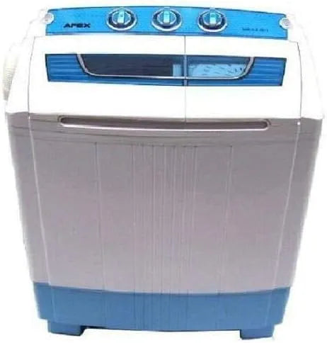 Waschmaschine 2in1, 5.2 kg, Camping, D+L GmbH Mini Waschmaschine 5.2kg Miniwaschmaschine + Schleuder, 2in1 Waschautomat Schleuderkammer Toploader