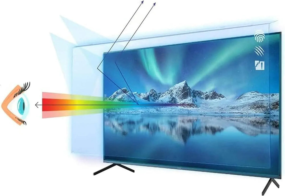Smart TV 32-50-Zoll-Displays 48inch, 48 Zoll, Fernseher, Antireflexionsfolie Für Fernsehbildschirme, Hängender Anti-Blaulichtfilter Und